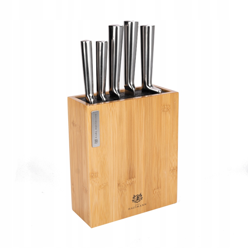 UNIWERSALNY BAMBUSOWY BLOK STOJAK NA NOŻE PRĘCIKI Materiał wykonania bambus