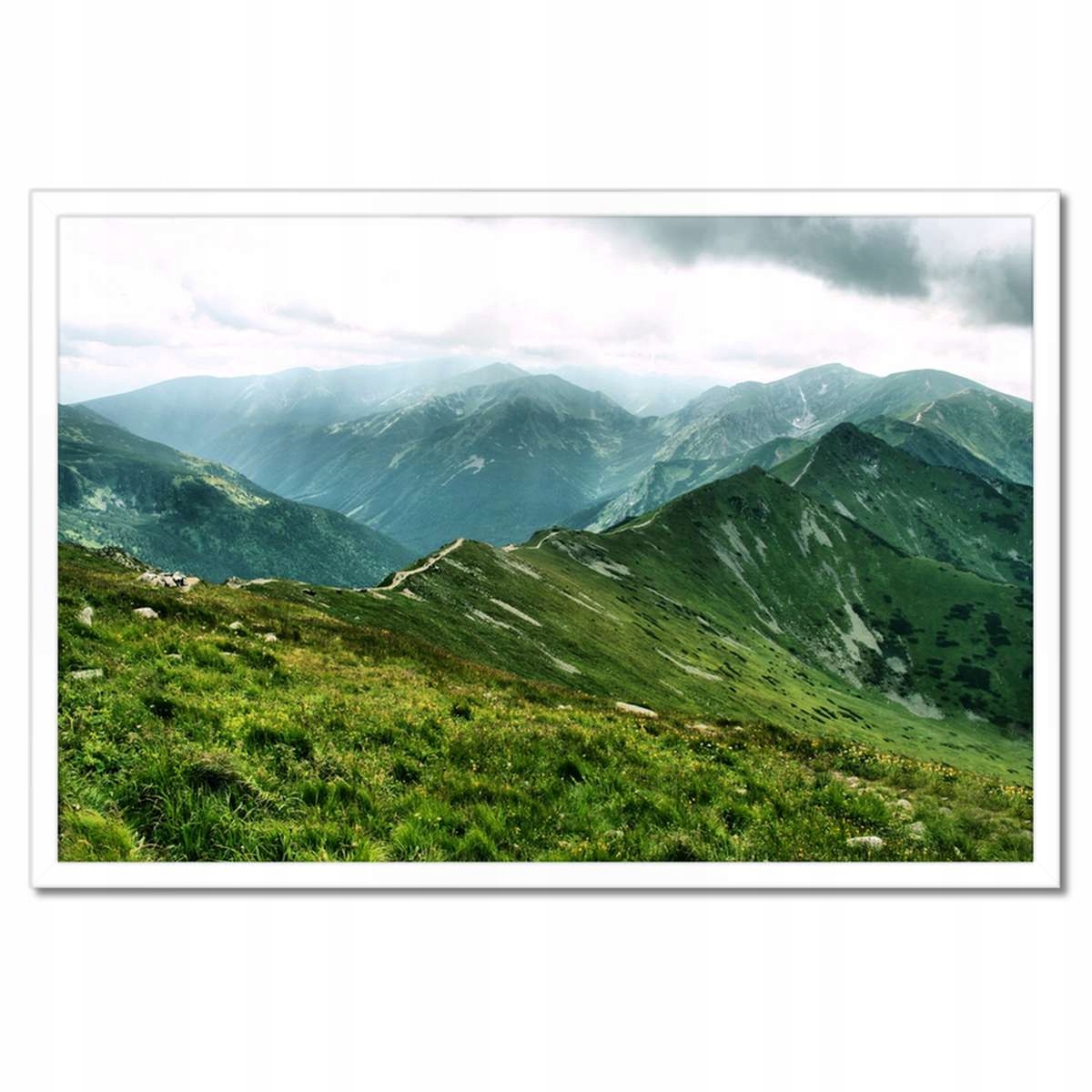 Plakáty v rámu 60x40 Tatry Polské hory Pohled