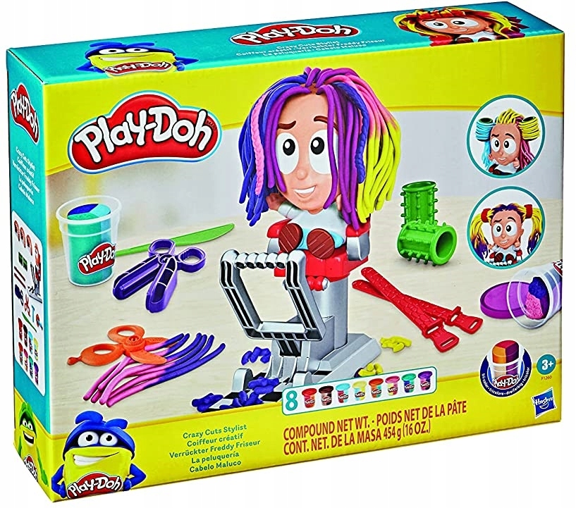 

Play-doh Ciastolina Szalony Fryzjer F1260