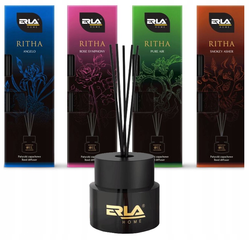 Levně 12 x Erla Ritha Vonné Tyčinky MIX 100 ml