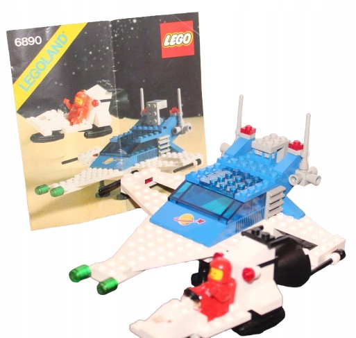 LEGO SPACE CLASSIC 6890 INSTRUKCJA ZESTAW Cosmic Cruiser
