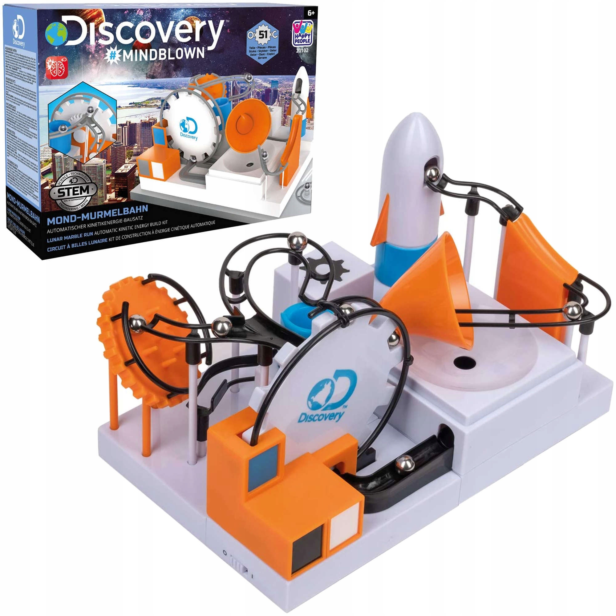 

Discovery Księżycowy Tor Dla Kulek Do Złożenia