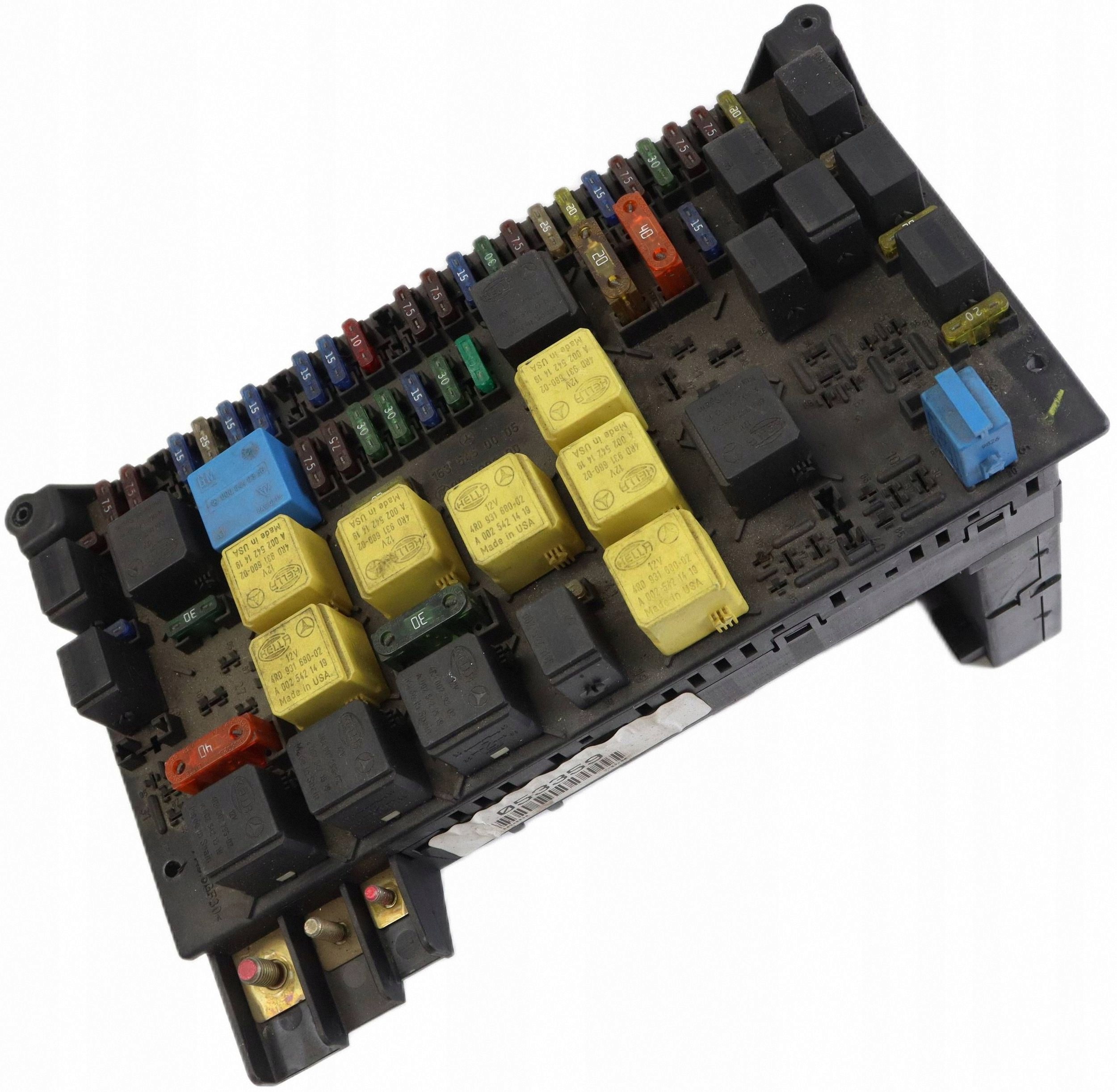 MERCEDES ML W163 module control unit KOMFORTU 1635454632 1635450005