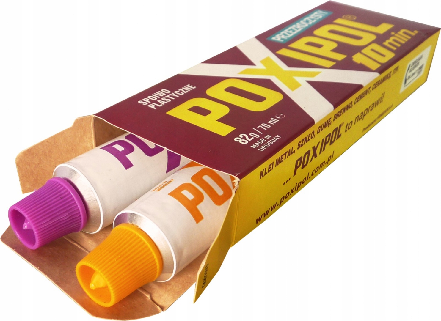 

Klej Poxipol przeźroczysty 82g /70ml