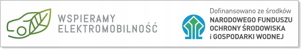 Naklejka Program Mój Elektryk przezroczysta 44x7 cm Nowy Wzór