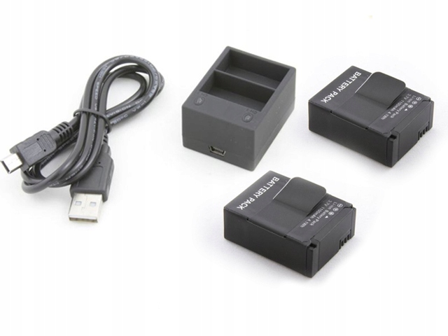 

2x Akumulator + Ładowarka Usb do GoPro Hero 3 3+
