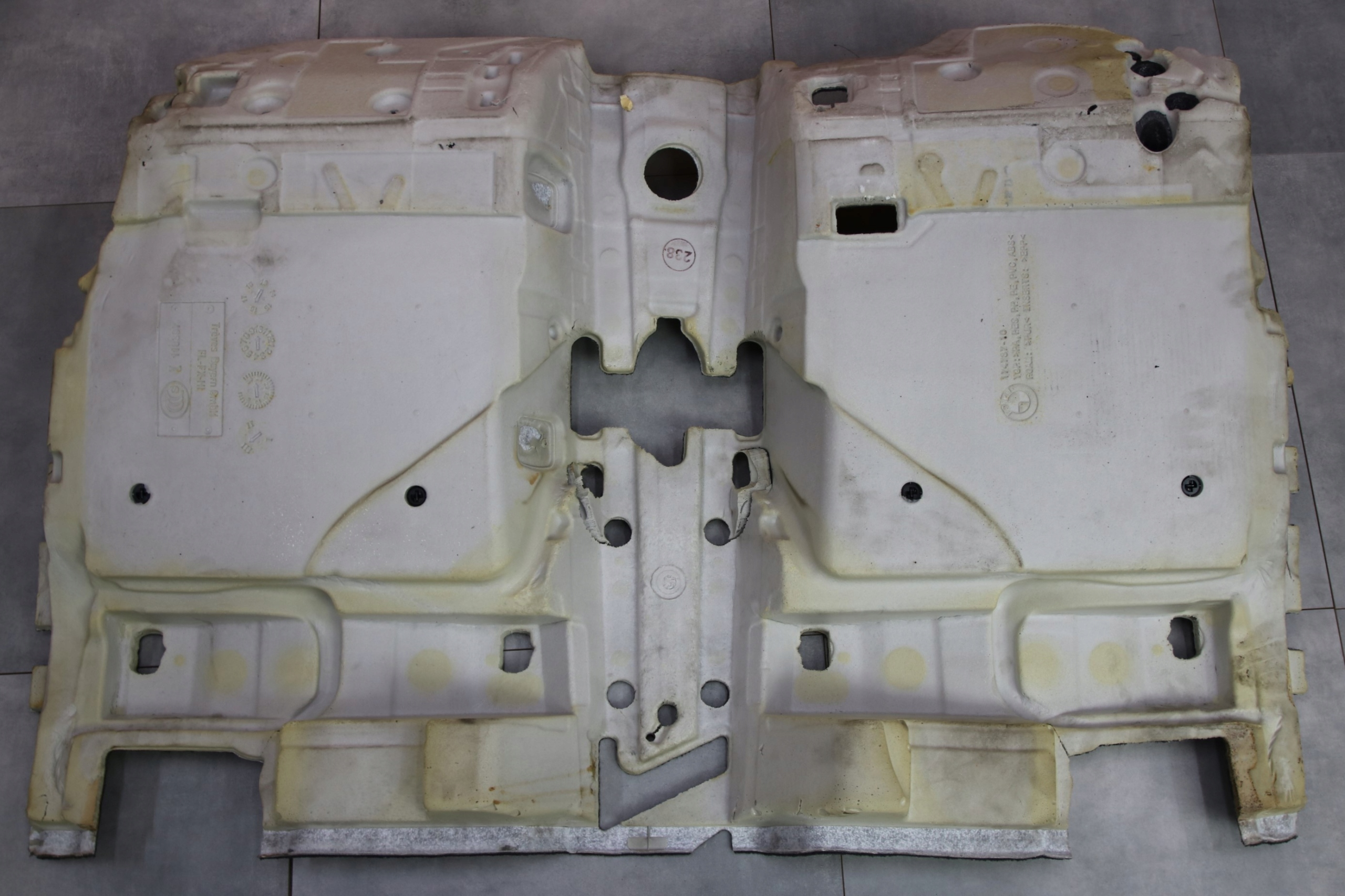 BMW X1 F48 mats floor front front ANTHRAZIT ANTRACYT 7451440