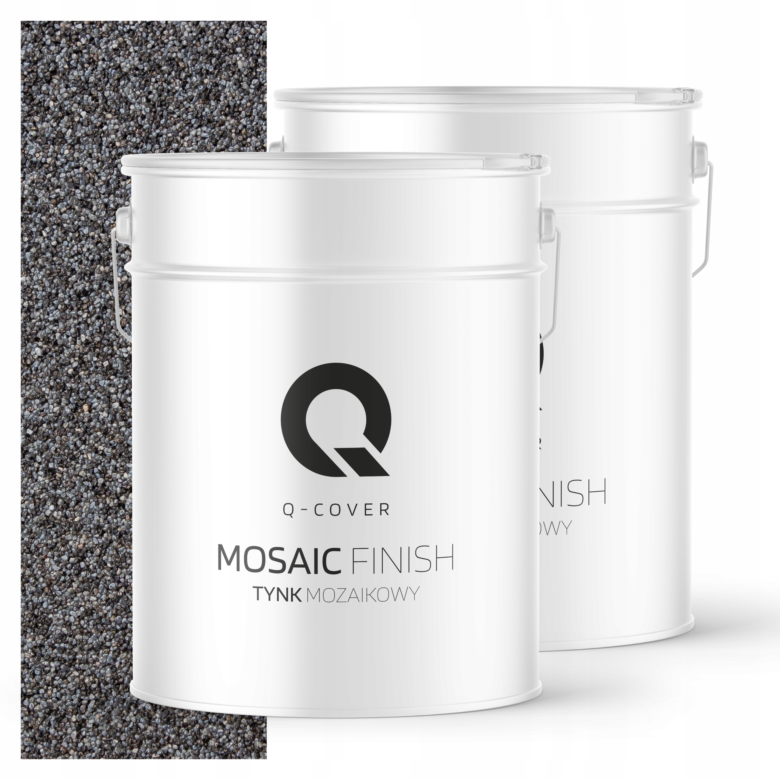 Mozaiková Omietka Mozaika Šedá Tmavo Grafitová M42 Premium 25 Kg