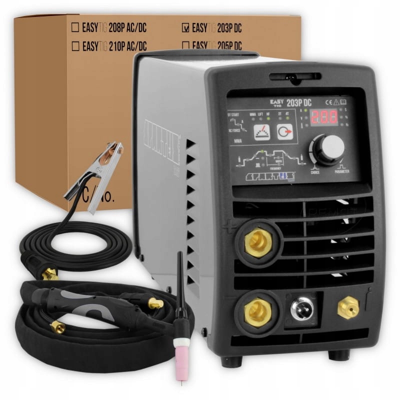 Invertorová svářečka Spartus 10-200 A 230 7,6 kVA