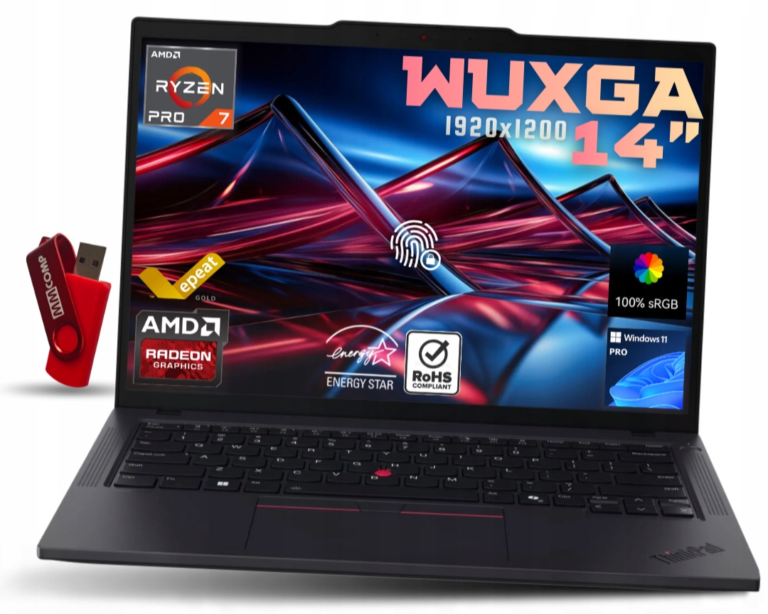 Laptop Lenovo ThinkPad P14s G5 R7 Pro 8840HS 16GB 1TB Ssd Wuxga Ips