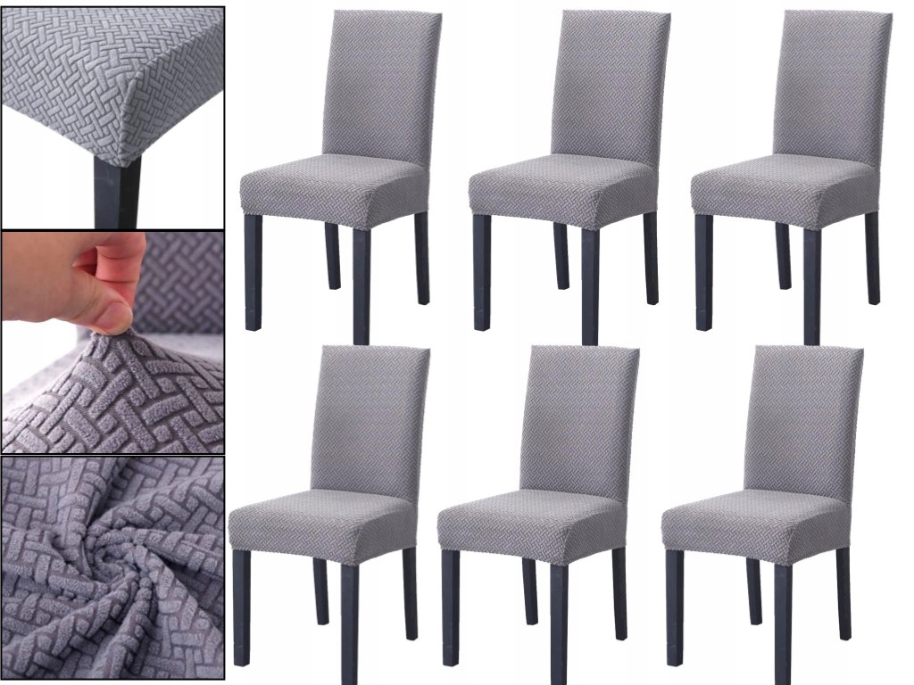 

Pokrowiec Na Krzesło Elastyc. Seria Elegance 6 szt