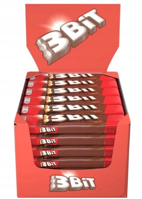 Levně 42 x 46 g 3BIT Tyčinka s mléčnou náplní Karton