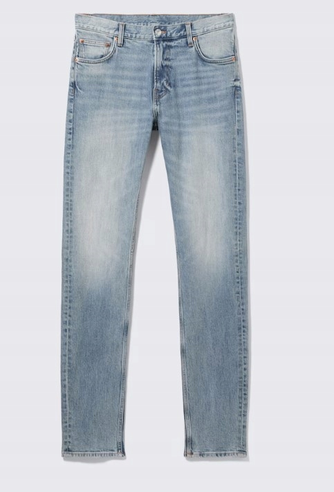 Weekday Dámské Džíny Orion MID Rise Slim Fit Straight Velikost 29/30