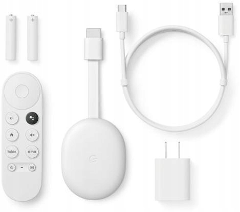ODTWARZACZ Google Chromecast 4.0 4K 60FPS Google TV Android TV BT WiFi Marka Google