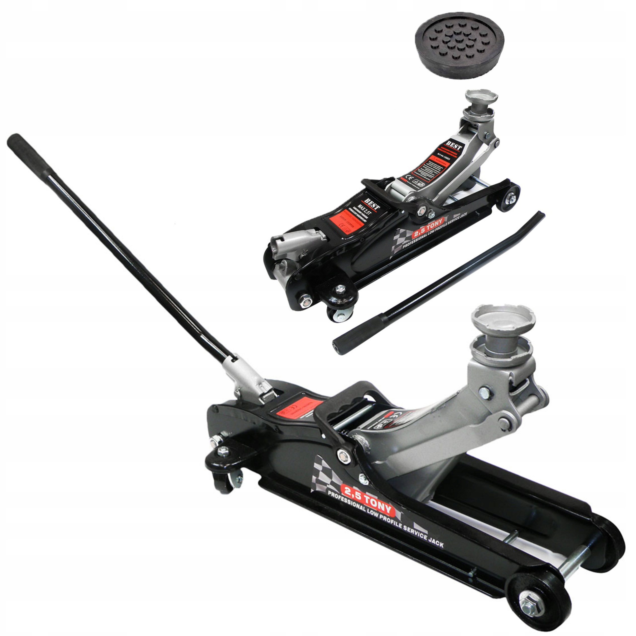 АВТОМОБИЛЬНЫЙ ДОМКРАТ ЛЯГУШКА ДОМКРАТ 2,5 Т РЕЗИНА