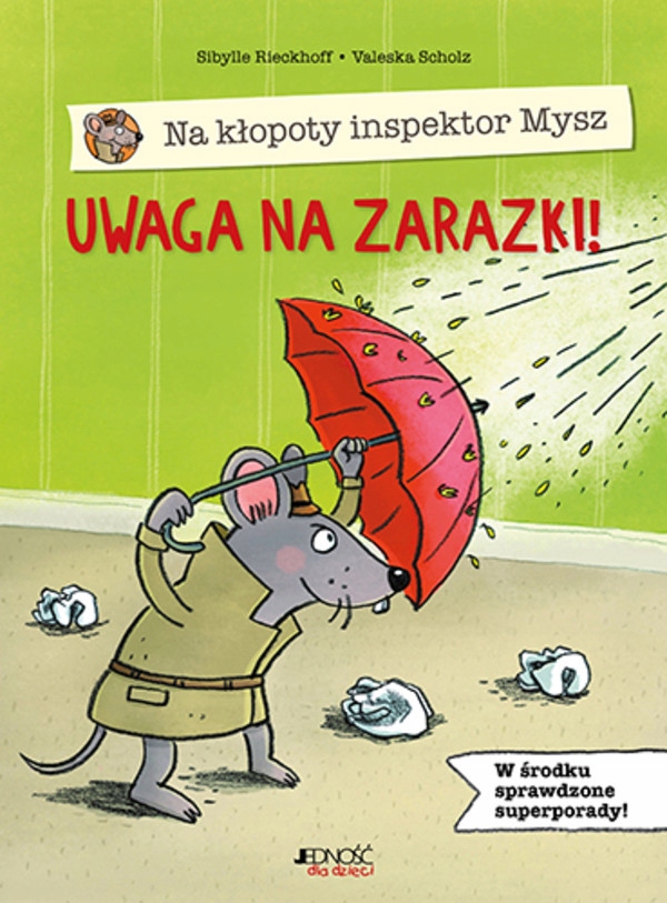 

Uwaga na zarazki! Na kłopoty inspektor Mysz