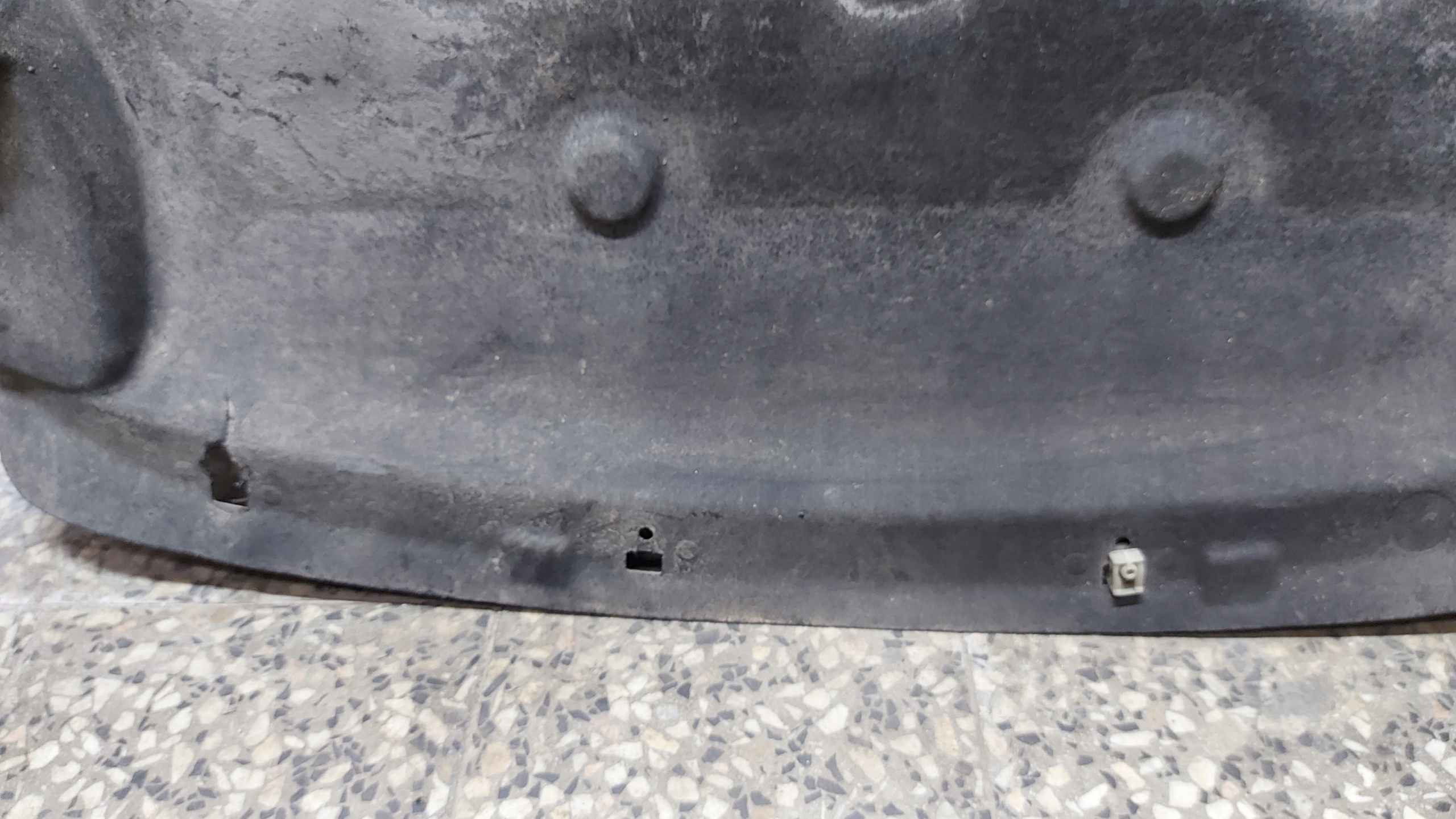 cover below engine of the engine BMW X5 F15