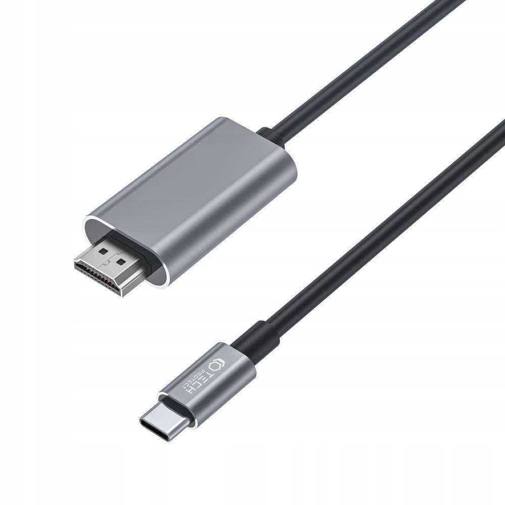 Kabel USB C do HDMI 4K 60HZ 200CM TECH-PROTECT ULTRABOOST BLACK Producent Tech-protect