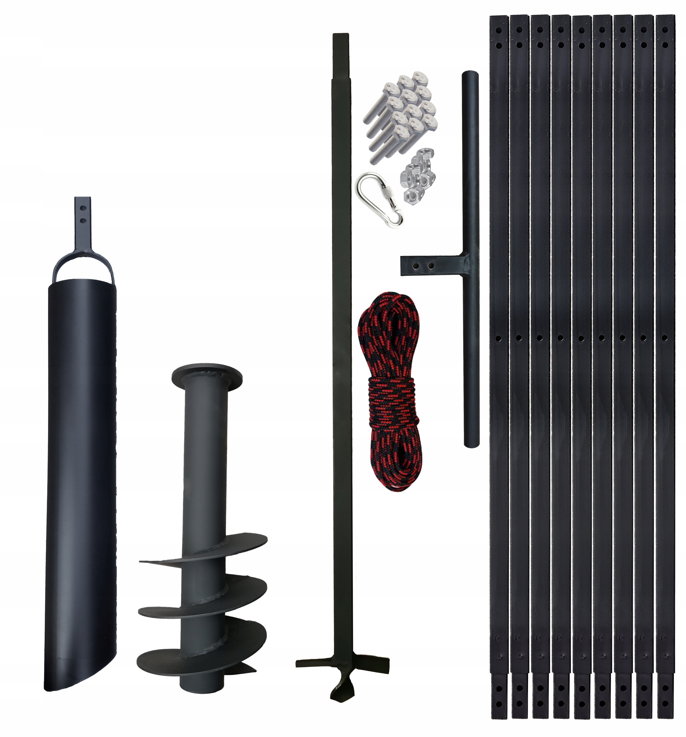 

Wiertnica ręczna do studni 180mm 10m szlamówka 110