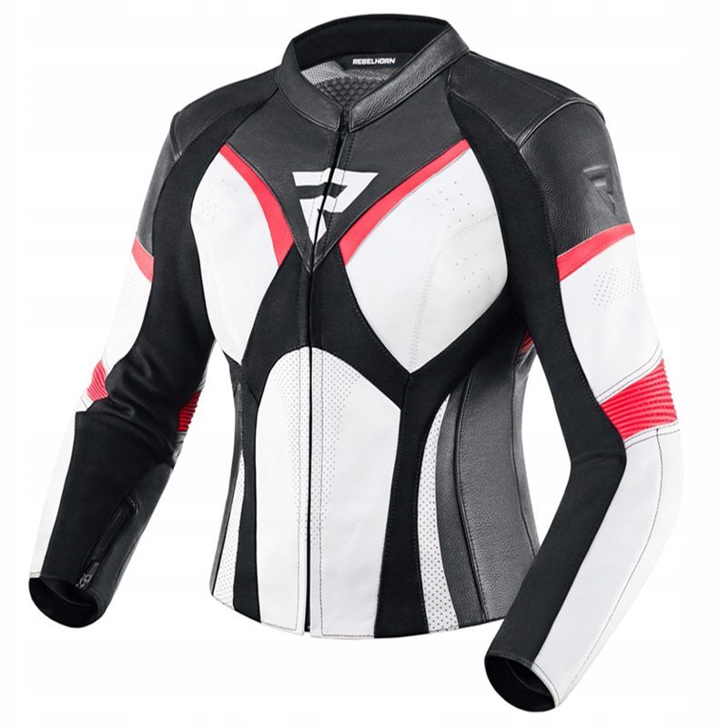 DAMSKA KURTKA MOTOCYKLOWA REBELHORN REBEL SKÓRZANA