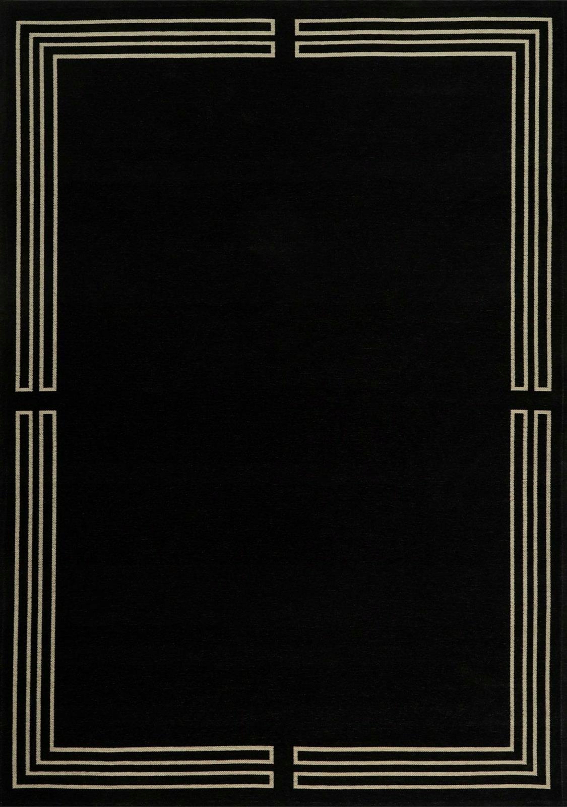Koberec Royal Black 160x230 Art deco