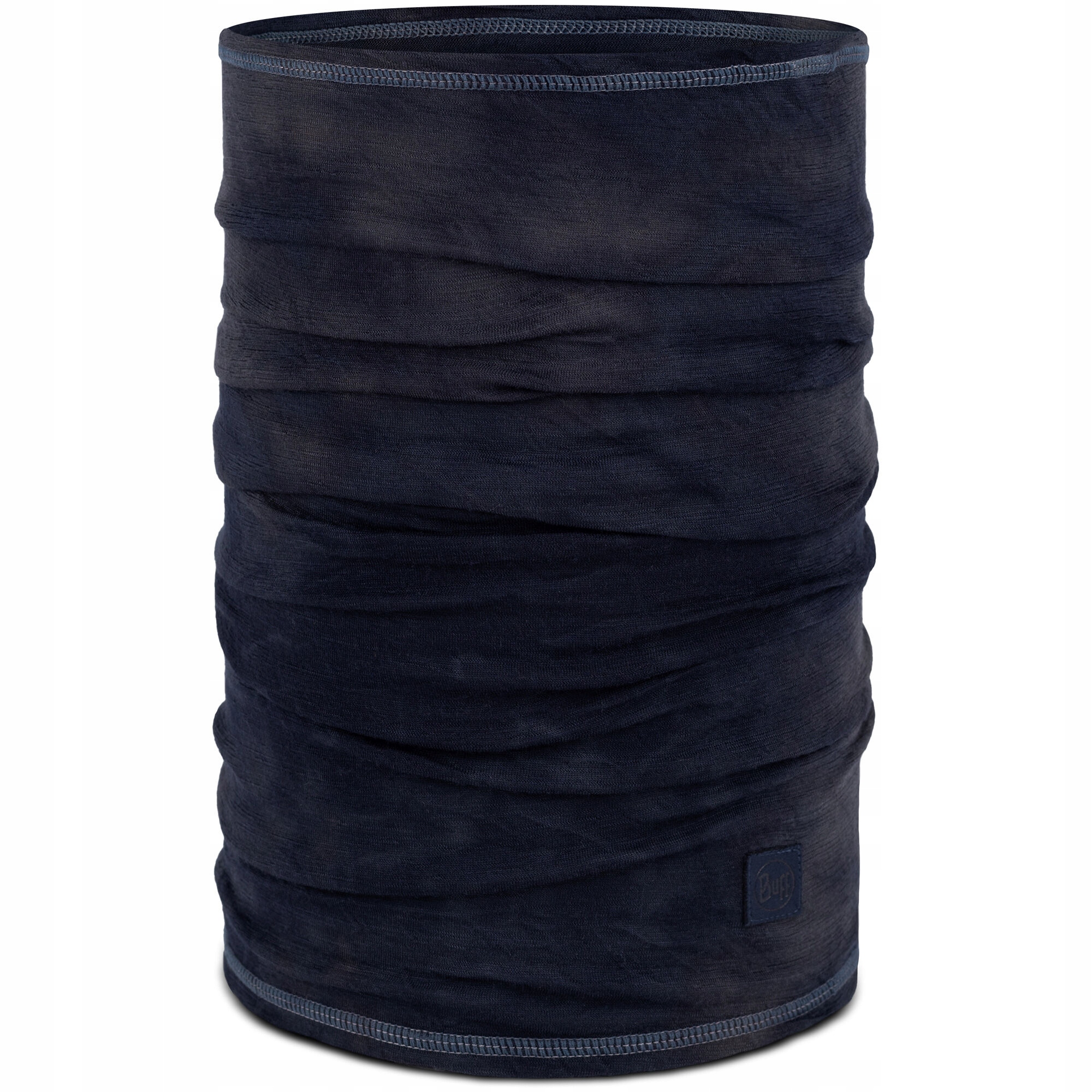 Buff komin chusta wełna merino Lightweight Tye Dye Navy