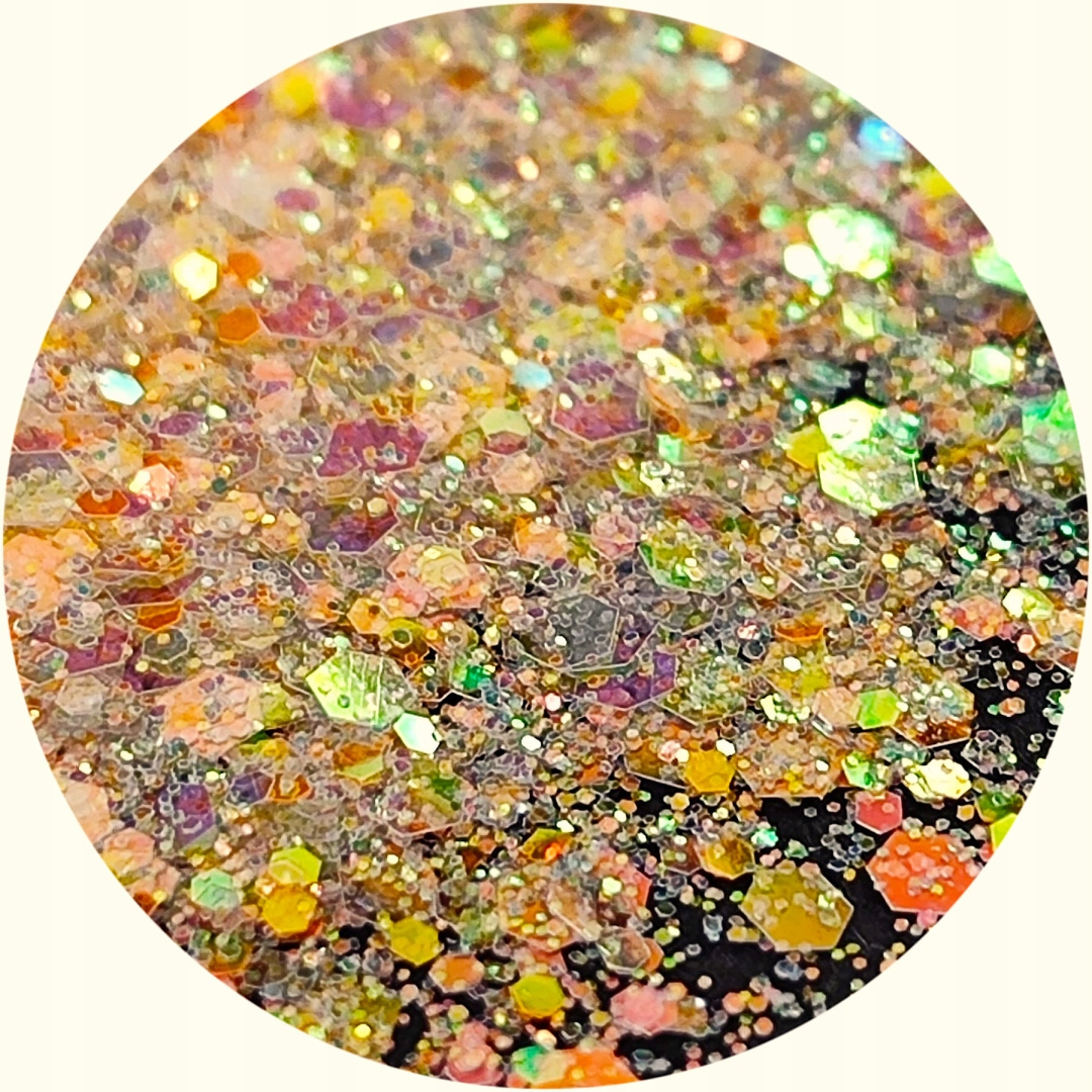 Sypké Třpytky Holografický MIX Chunky Glitter 1 Kg