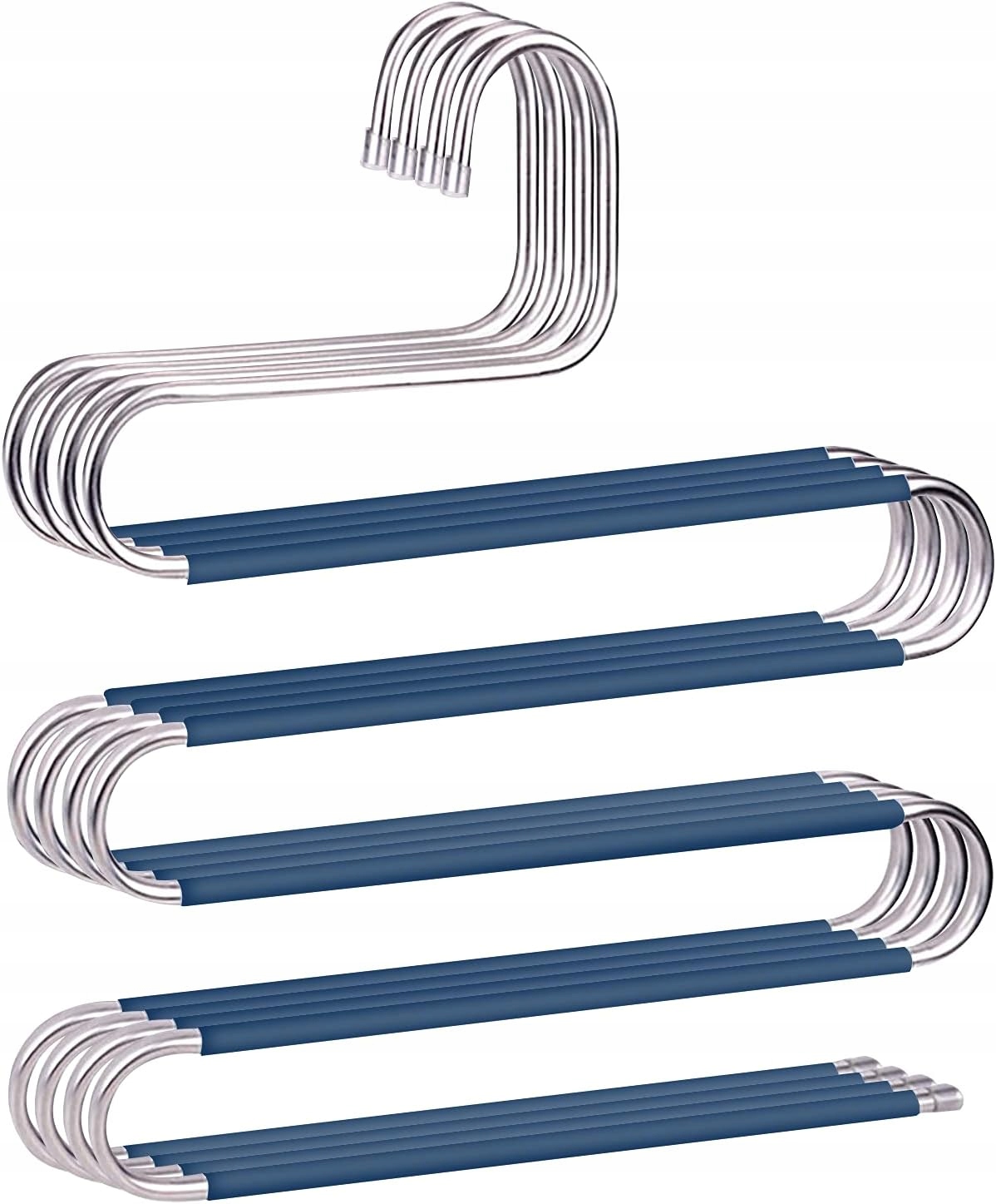 Protiskluzové Věšáky Na Kalhoty, Sada 4 Kusů Věšáků