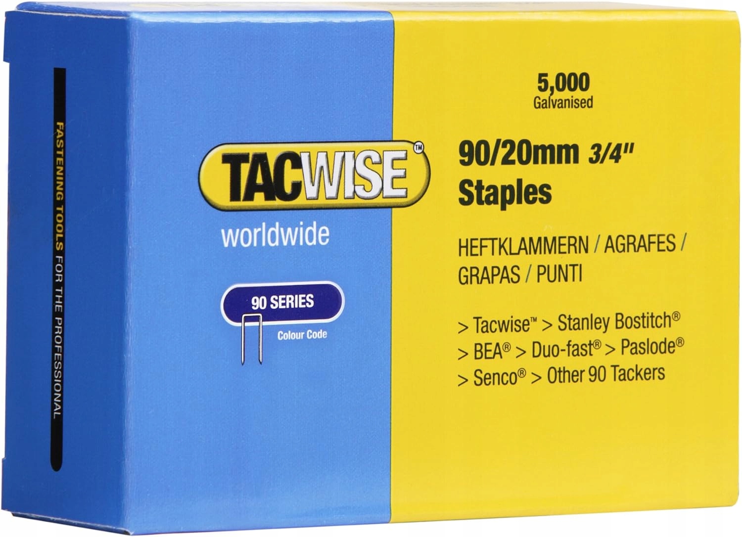 E20 Zszywki TACWISE 0307 wąskie 20MM