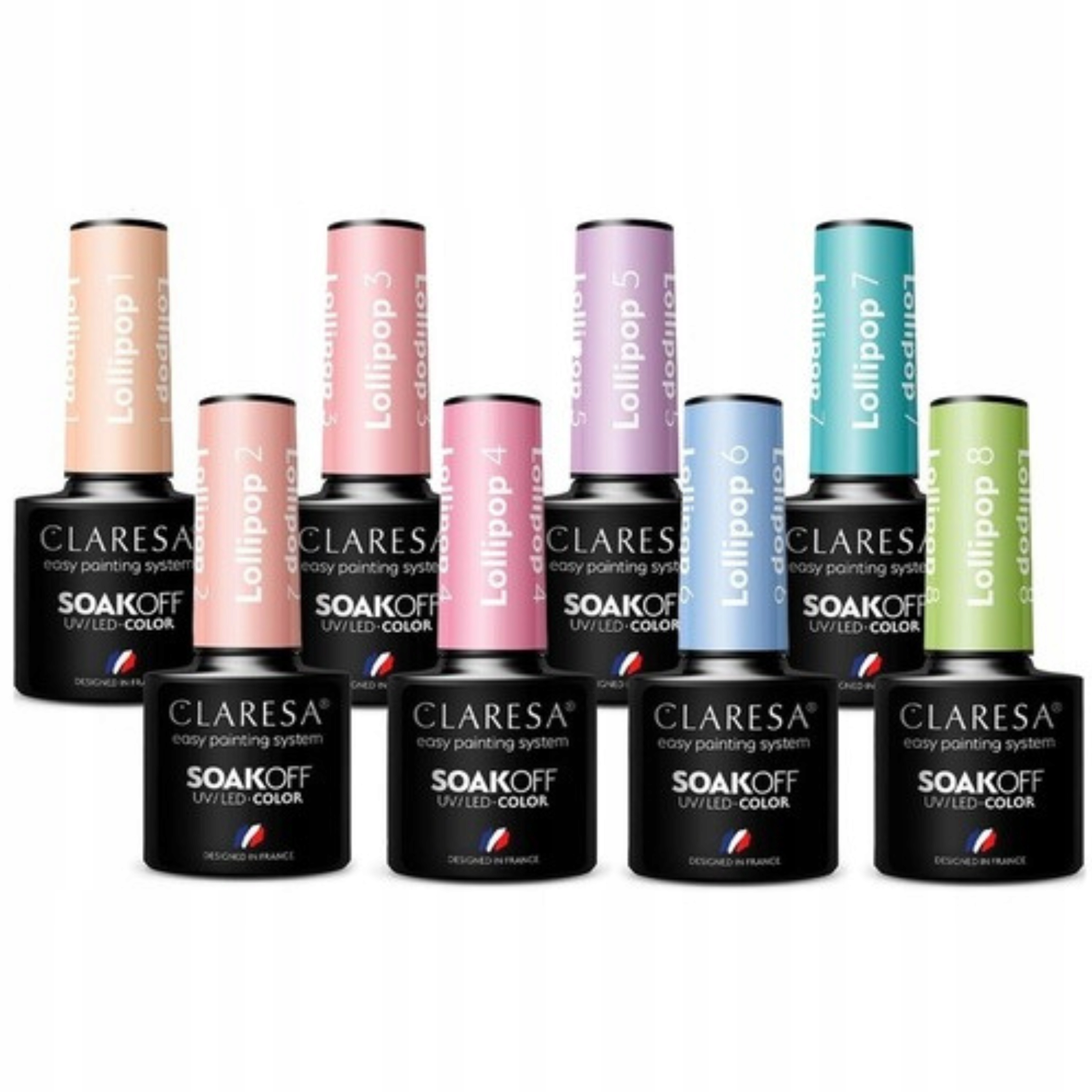 

Claresa Lakier Hybrydowy Kolekcja Lollipop 5G