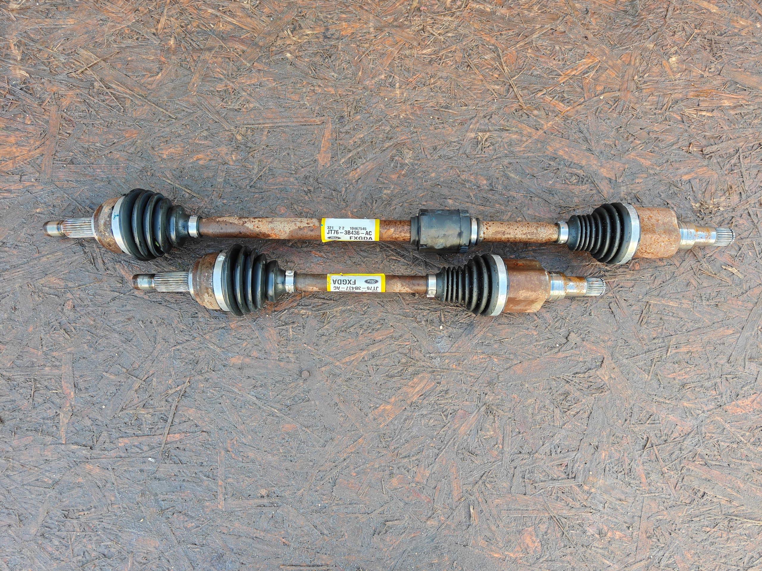 semi-axis front left front left FORD TRANSIT COURIER 1.5TDCI JT76 3B437 AC