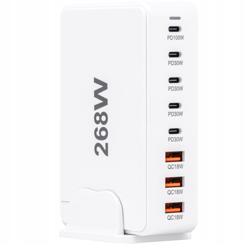 Dokovacia stanica Usb 268 W biela Tracon