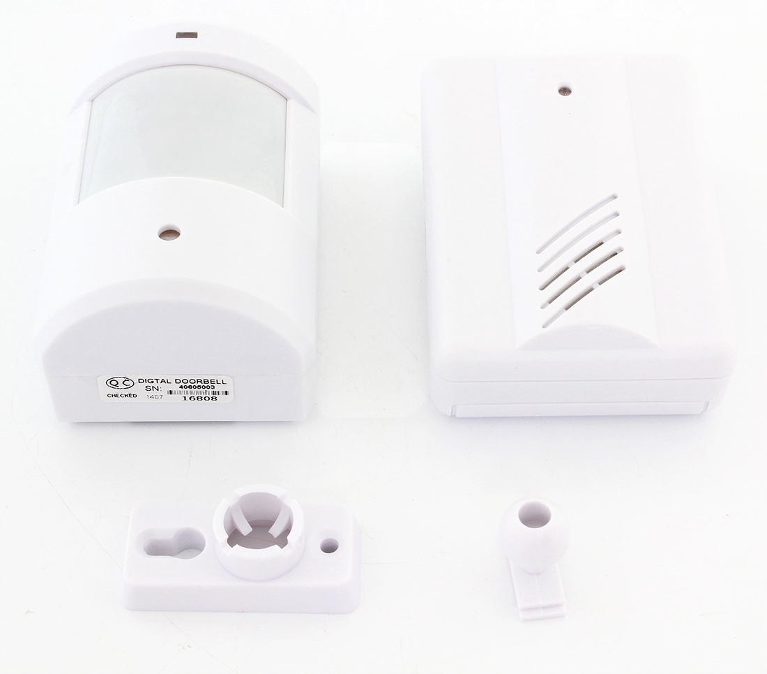 BEZPRZEWODOWY CZUJNIK WEJŚCIA RUCHU ALARM BATERIE Kod producenta AG175