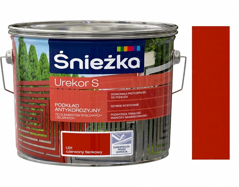 

Śnieżka Urekor S Antykorozyjny Czerwony 2,5L