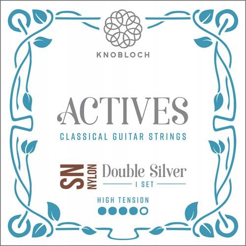 Knobloch Actives Double Silver Sn Nylon Set 500ADN High Tension Struny