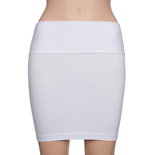 DAJANA - SPÓDNICZKI , SPÓDNICZKA MINI - BIAŁA - L - Rozmiar L