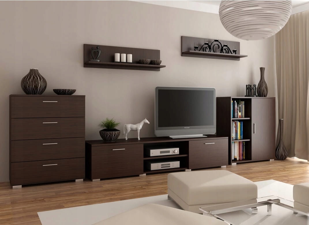 Szafka komoda z szufladami wenge stojąca Kod producenta 0958-19749