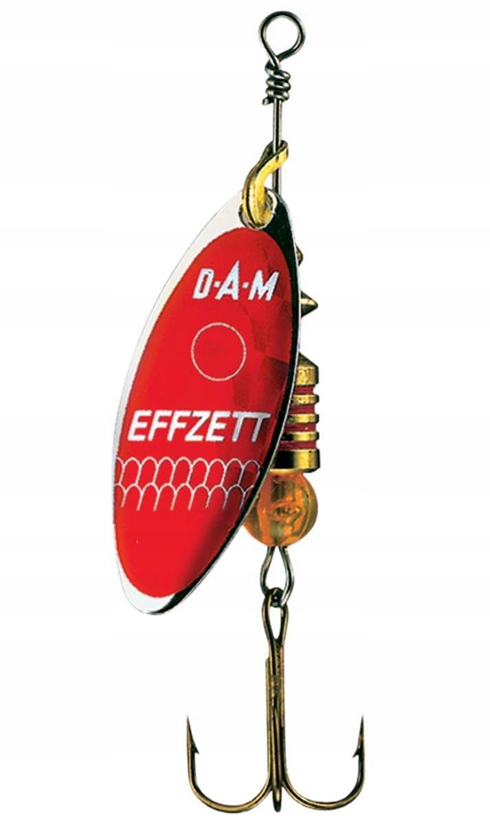 Błystka DAM Effzett Predator 4/17g Red Glitter