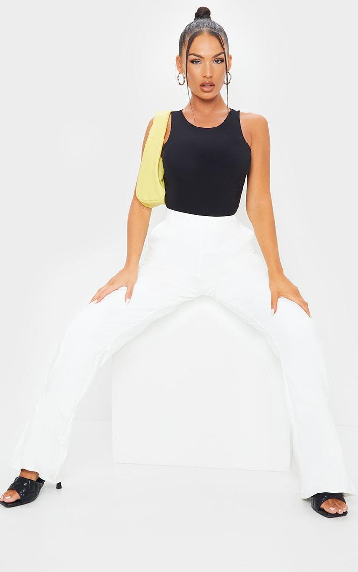 YY94 CZARNE BODY SLINKY PRETTYLITTLETHING 40 Rozmiar L (40)