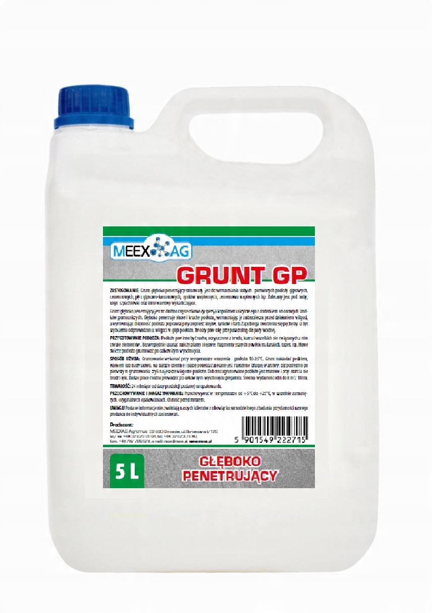 

Meex Ag Grunt Gp Głęboko Penetrujący 5L