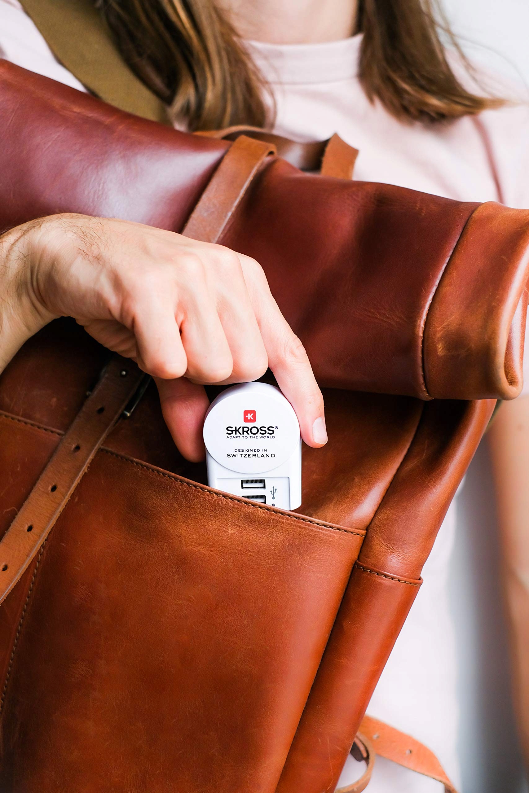 SKROSS Ładowarka USB Do Domu I Podróży Europa 2 Porty 5V 2.4A — miniatura 7