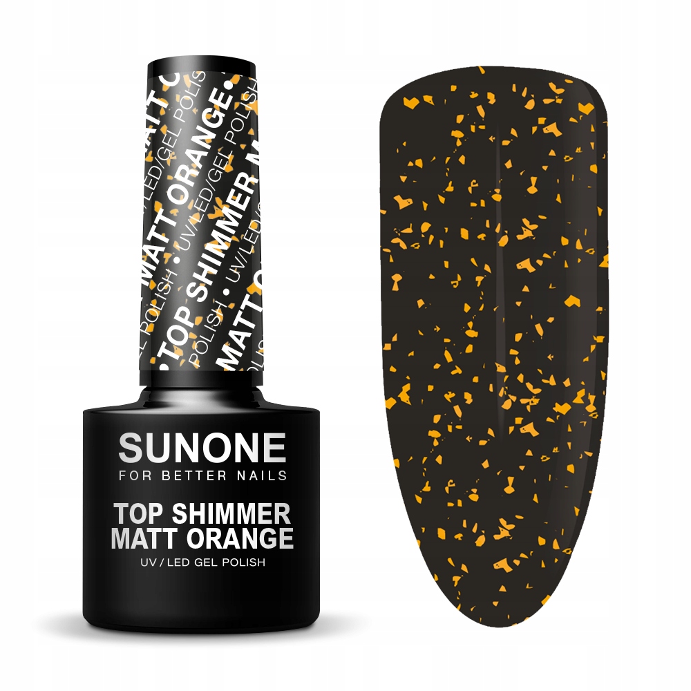 

Sunone Top Shimmer Matt Orange Na Lakier Hybrydowy