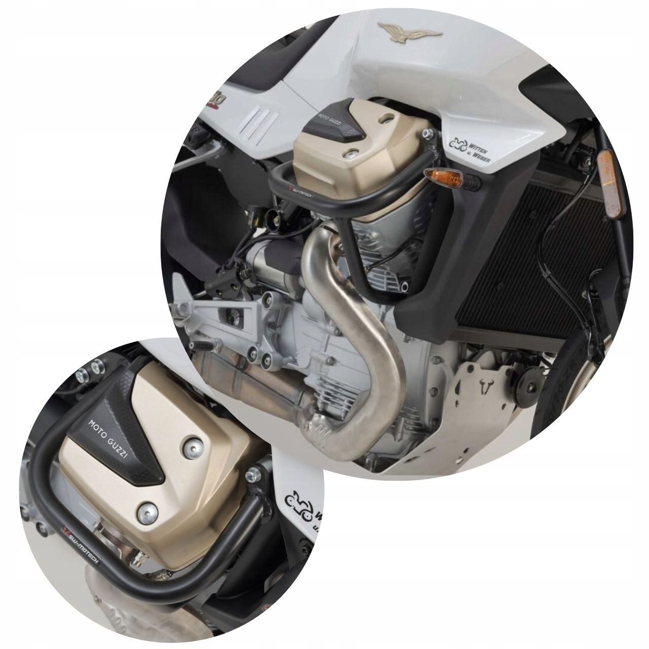 Crash Bar Gmole Sw Motech Moto Guzzi V100 1050 Mandello