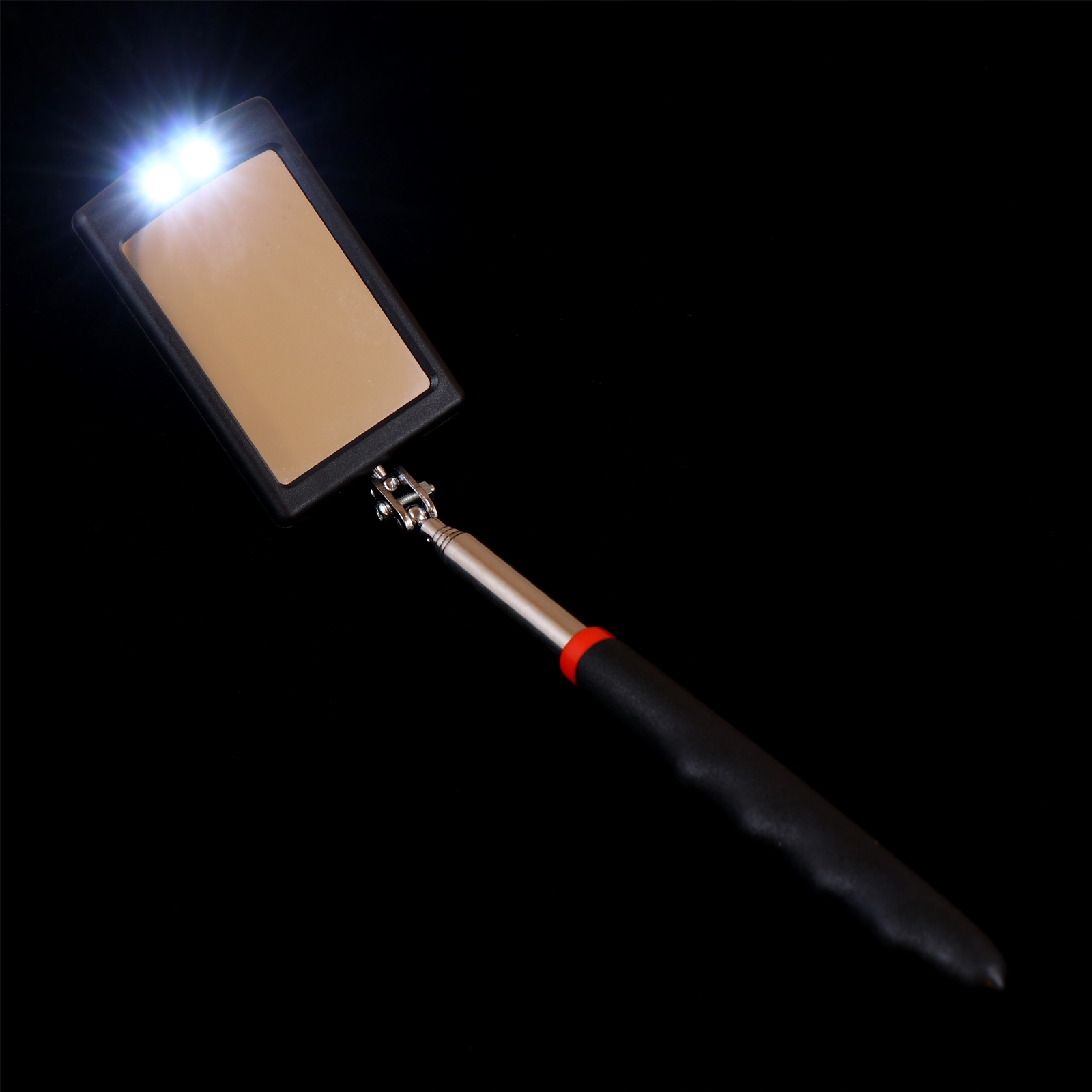 SAMOCHODY POJAZD KWADRATOWE LUSTERKO LED LUSTERKO INSPEKCYJNE