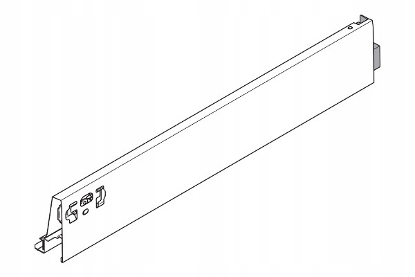 

Blum 378M2702SA Antaro Tandembox boki M 270 biały