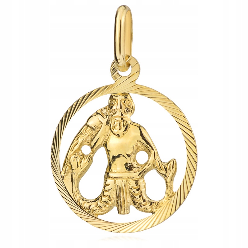 Zlatý přívěsek 585 Vodnář Znamení zvěrokruhu dárek