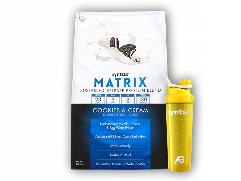 Matrix 2270g Láhev AeroBottle Primus Crystal 800ml cookies cream