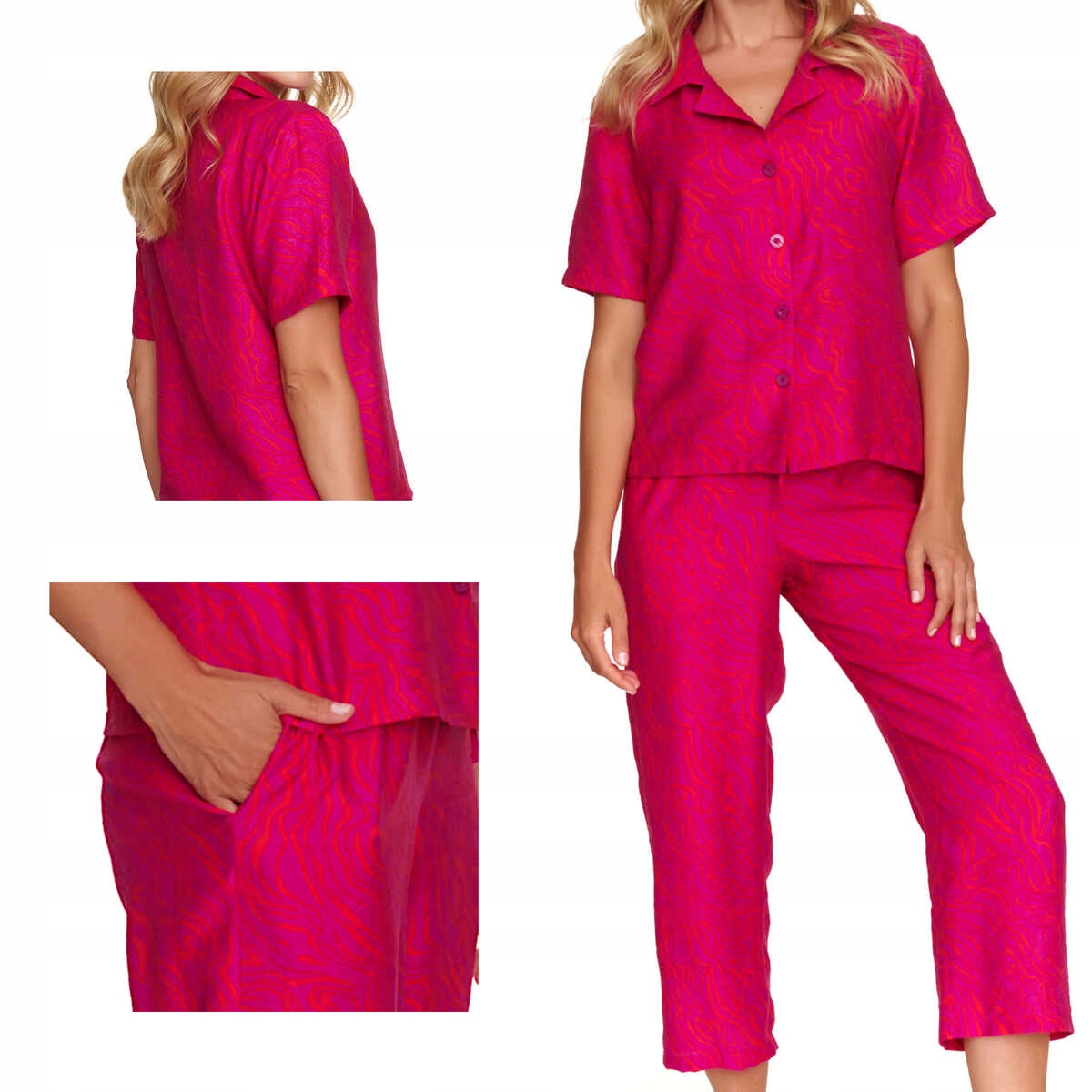 Doctor Nap Dámské pyžamo Pm 7167 paradise pink S