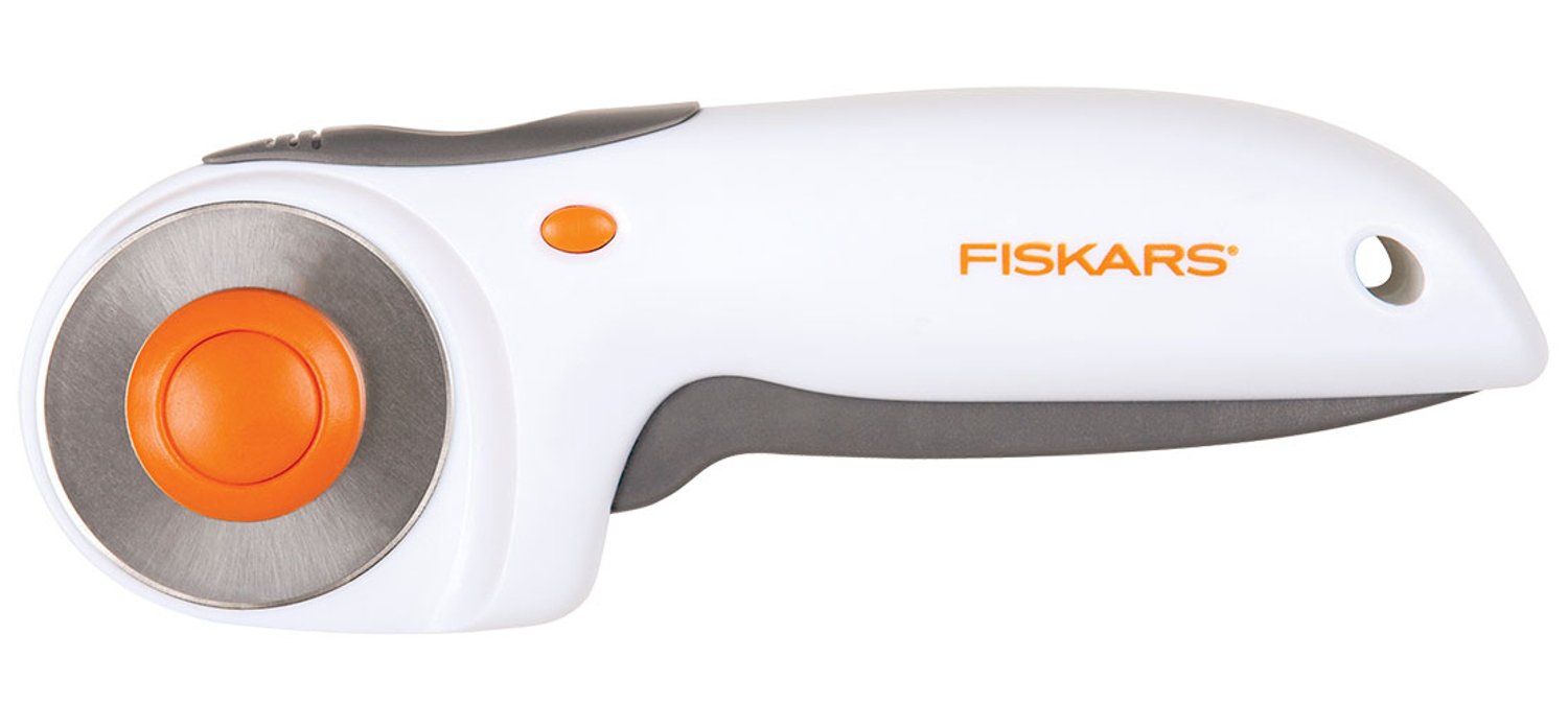 Fiskars Nůž Kotoučový Krejčovský S Otočnou Čepelí Ostrý Praktický 45mm