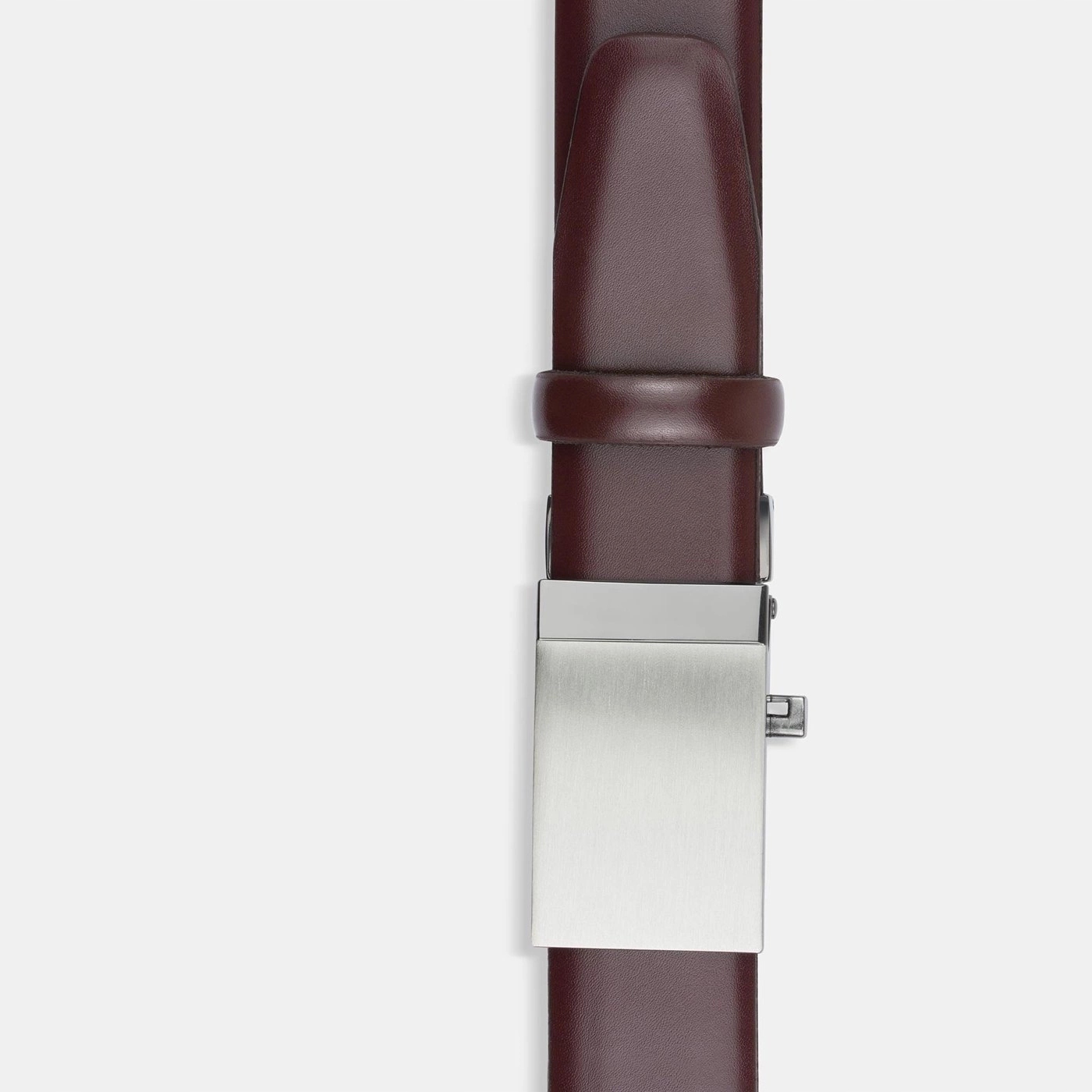 Hnědý kožený pásek pro muže Pako Lorente vel 100